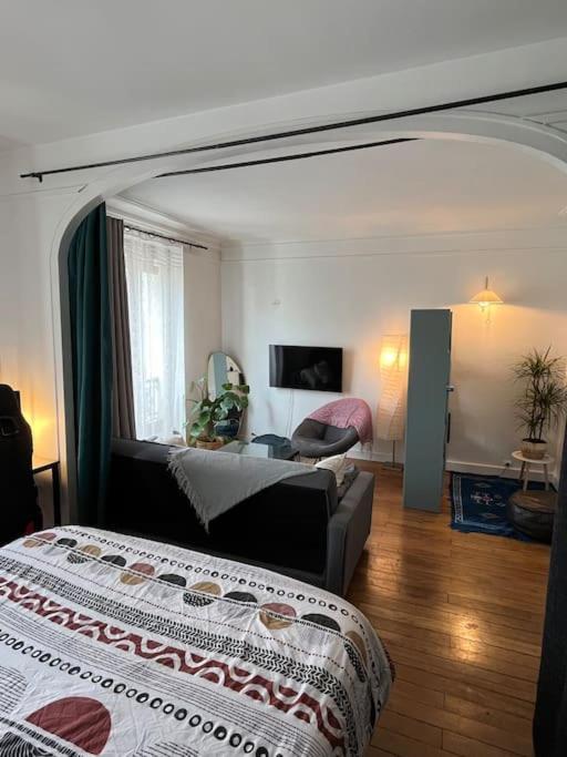 Charmant Appartement Proche Paris Saint-Ouen  Zewnętrze zdjęcie