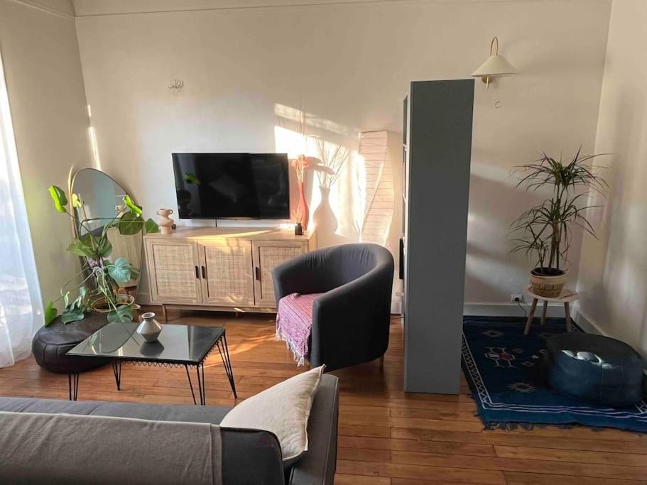Charmant Appartement Proche Paris Saint-Ouen  Zewnętrze zdjęcie
